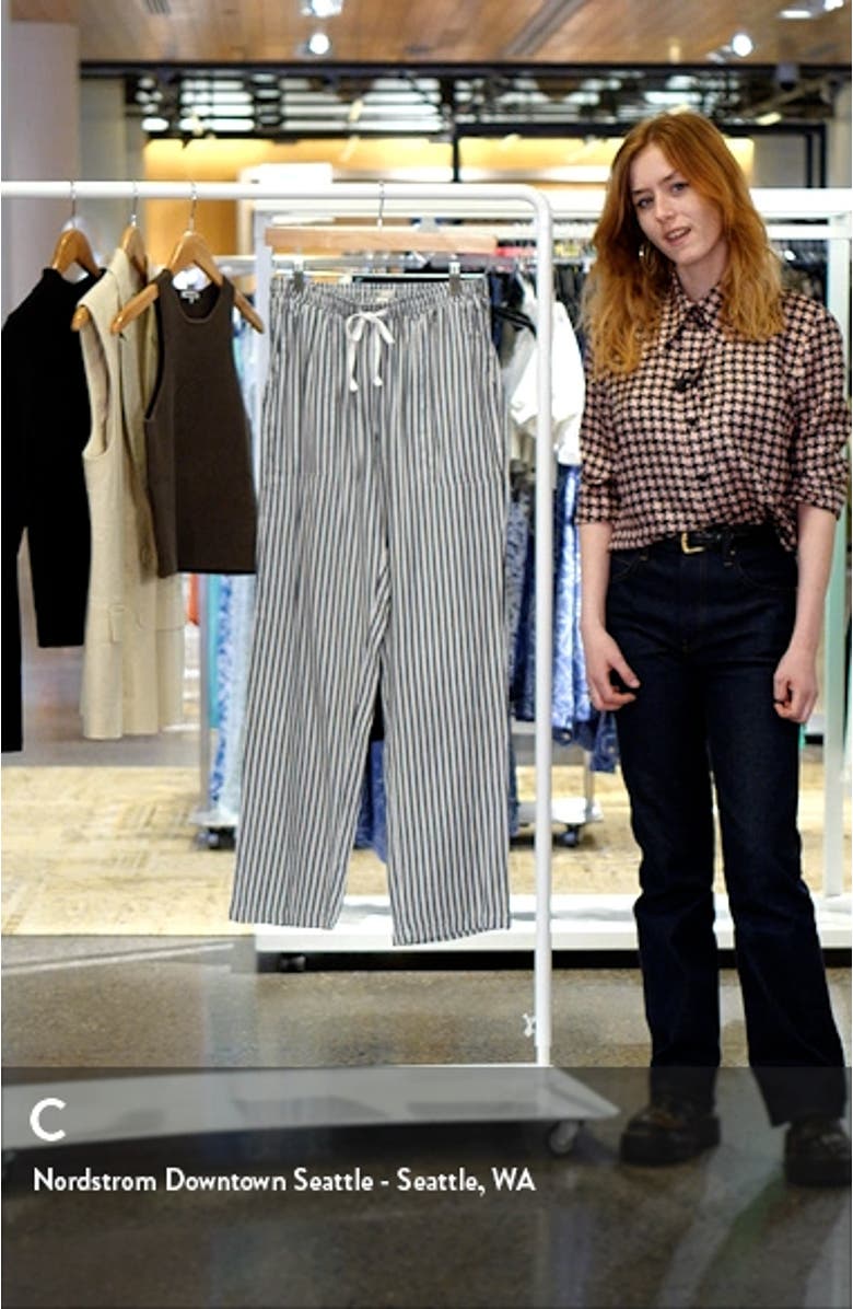 Beachy Keen Stripe Drawstring Pants, sales video thumbnail