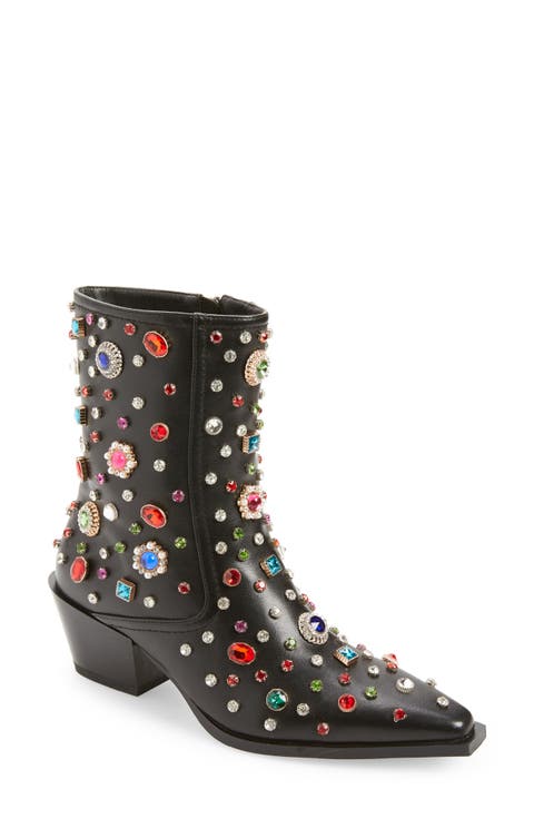 Sprinkles Pointed Toe Bootie (Women)