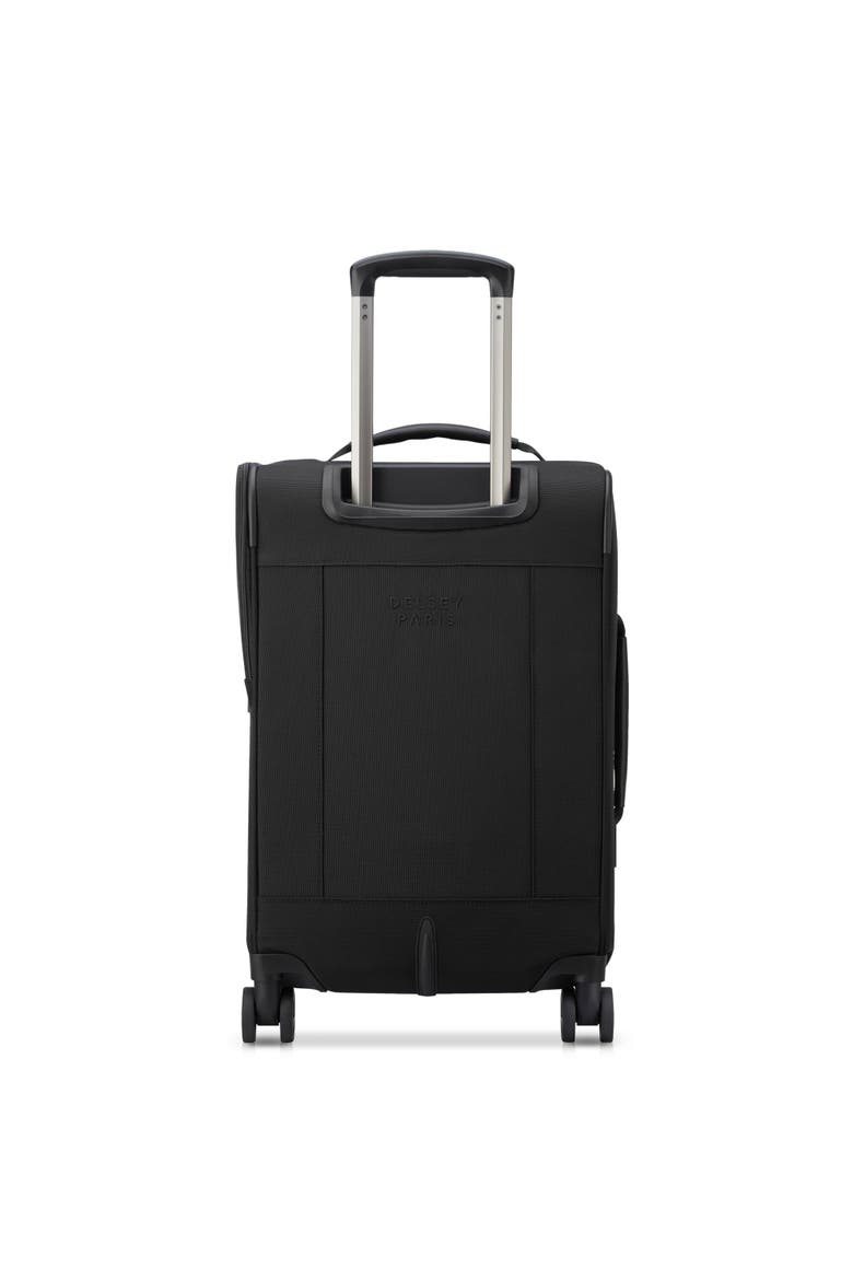 Wagram Softside Expandable 20" Carry On Spinner Luggage, Alternate, color, Black