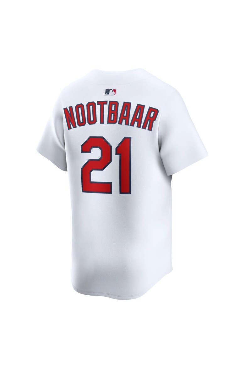 Men's Nike Lars Nootbaar White St. Louis Cardinals Home Limited Player Jersey, Alternate, color, White