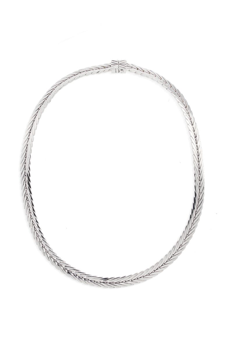 John Hardy Modern Chain Collar Necklace, Main, color, 