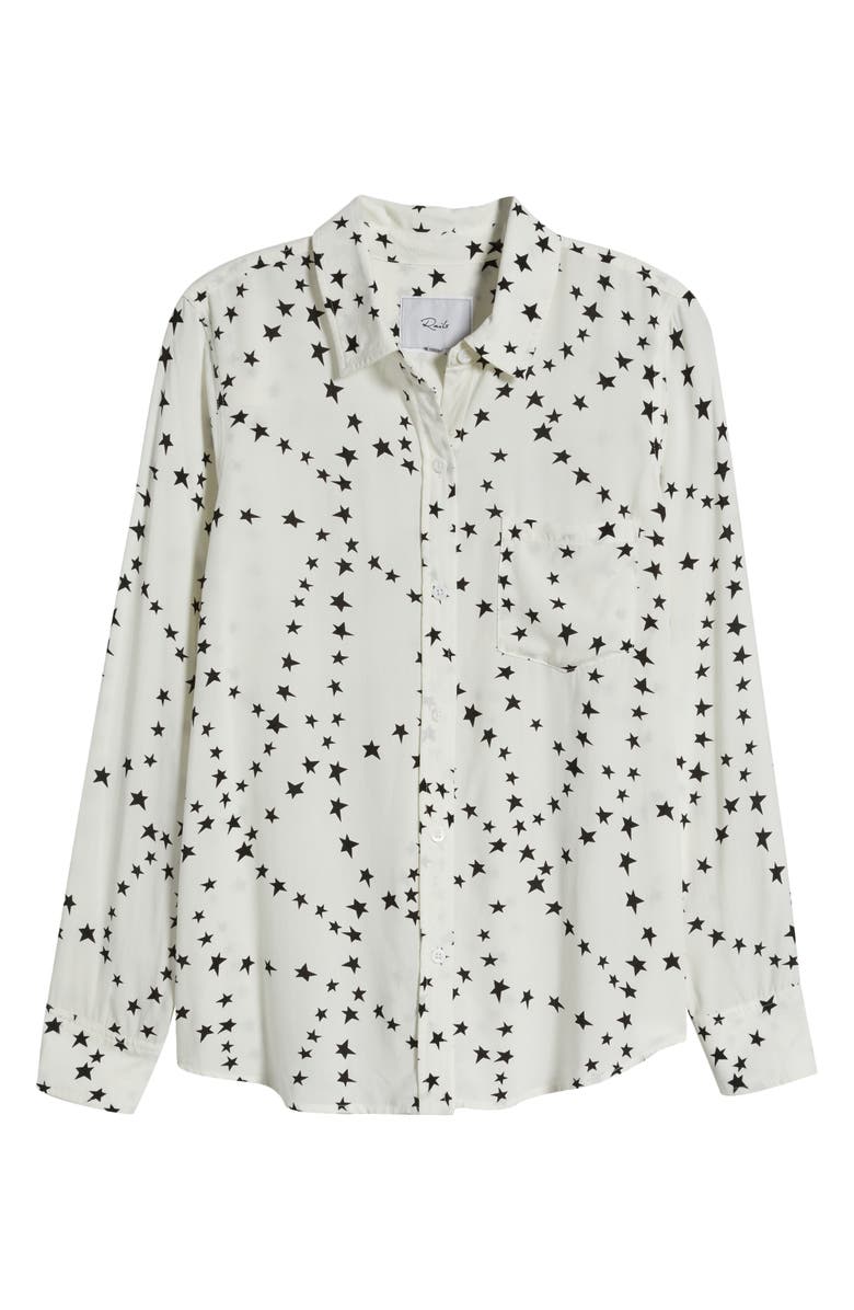 Rails Kathryn Star Print Button-Up Shirt, Alternate, color,