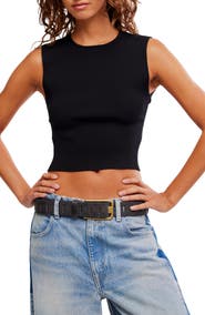 Free People Back to Back Crop Tank