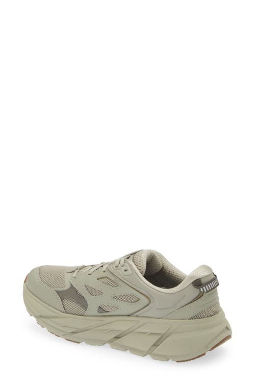 Hoka Clifton L Walking Sneaker In Green