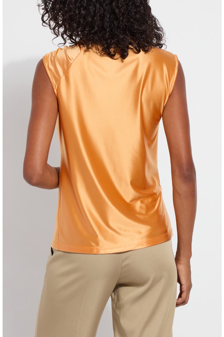 Selene Shoulder Twist Top, Alternate, color, SOLAR RAY