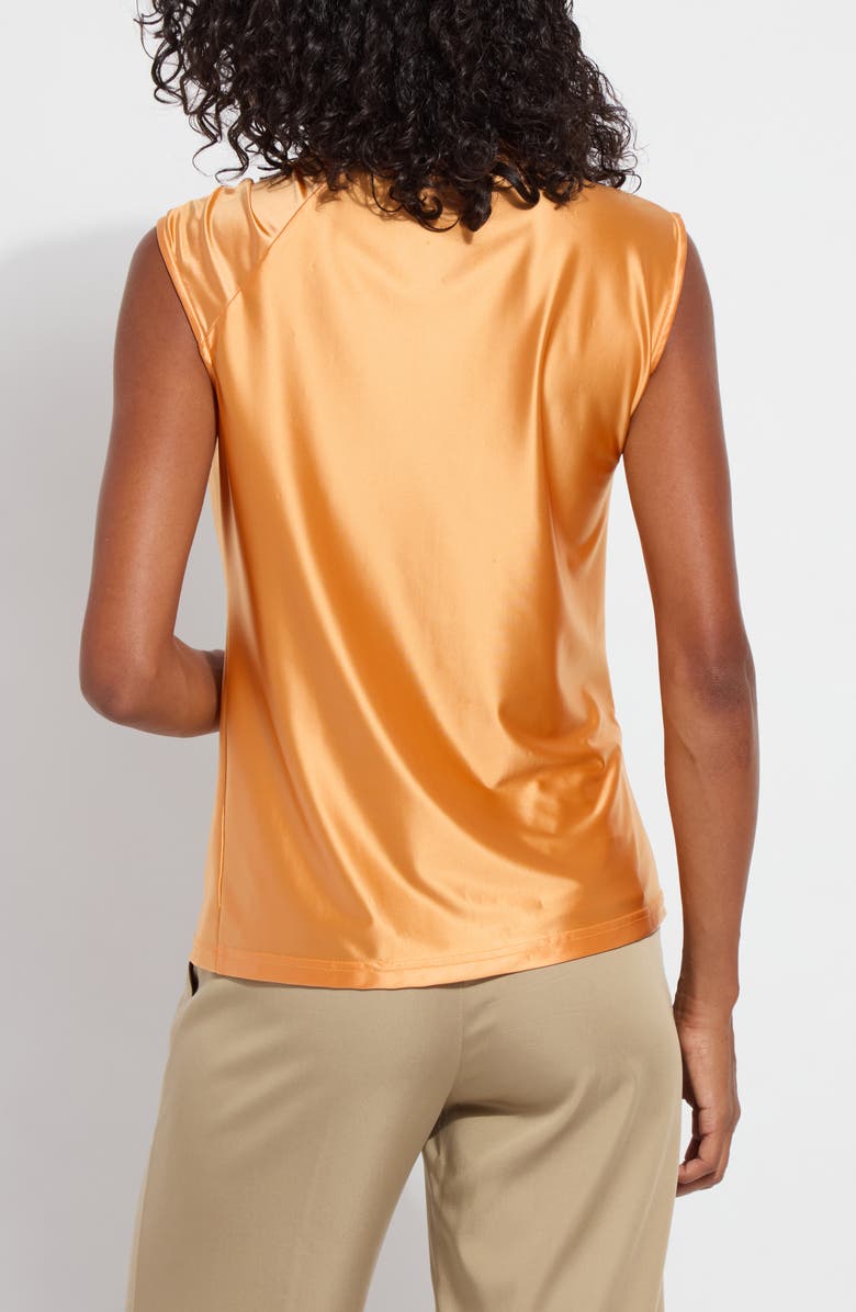 Lysse Selene Shoulder Twist Top, Alternate, color, Solar Ray