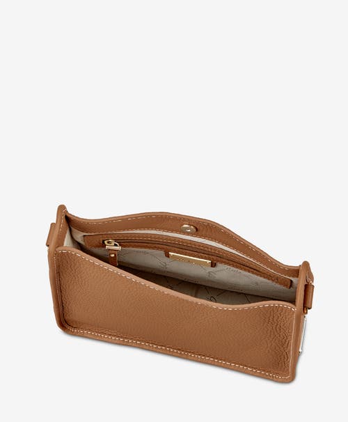 Gigi New York Elle Crossbody In Tan