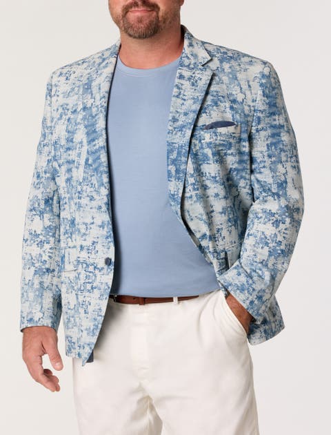 Big & Tall Denim Blazer