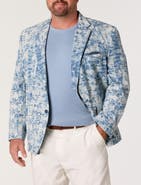 Tallia Big & Tall Denim Blazer