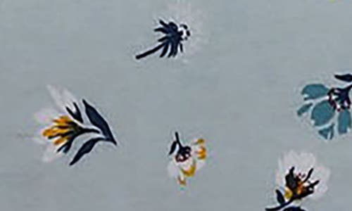 Azores Home Floryn Cotton Flannel Sheet Set In Blue