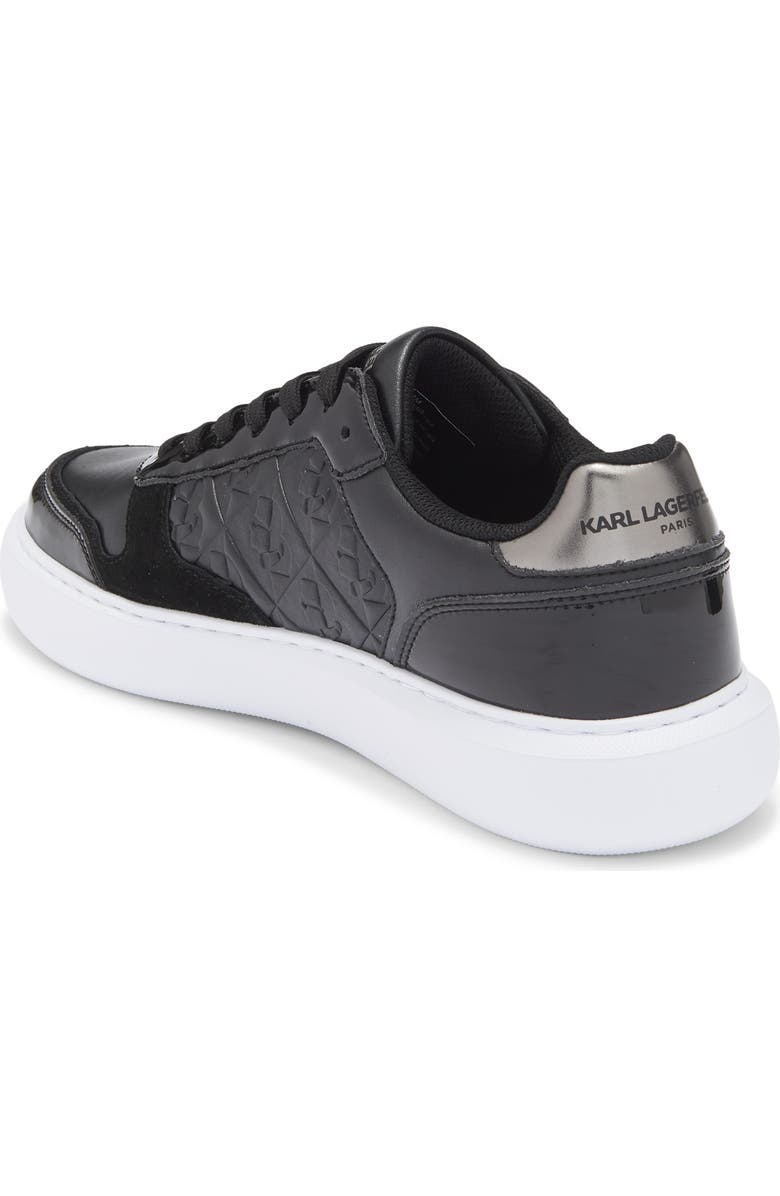 KARL LAGERFELD PARIS Karl Profile Low Top Sneaker, Alternate, color, Black