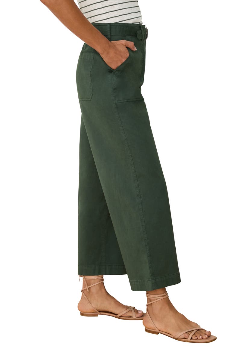 Highland Soft Stretch Wide Leg Pants, Alternate, color, PALM