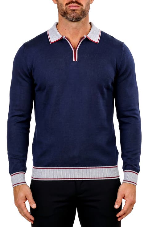 Quarter Zip Merino Wool Sweater
