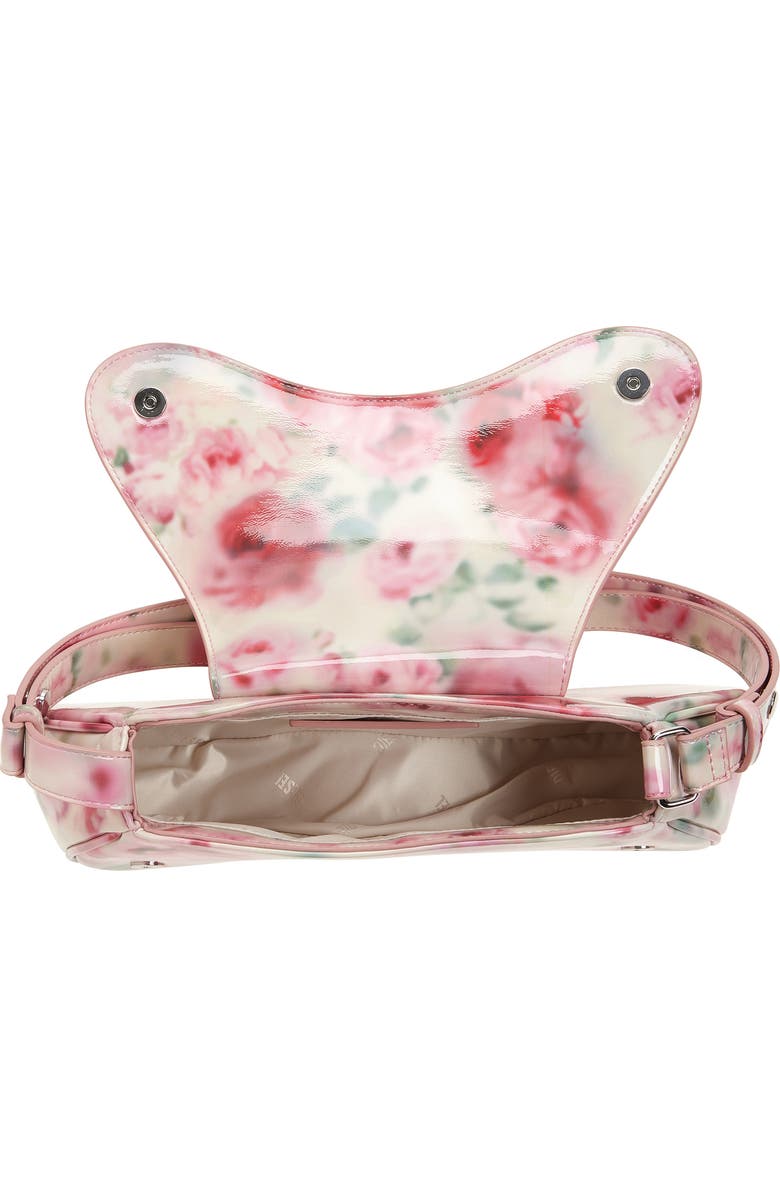DIESEL<sup>®</sup> Play Faux Leather Shoulder Bag, Alternate, color, Pink/ White