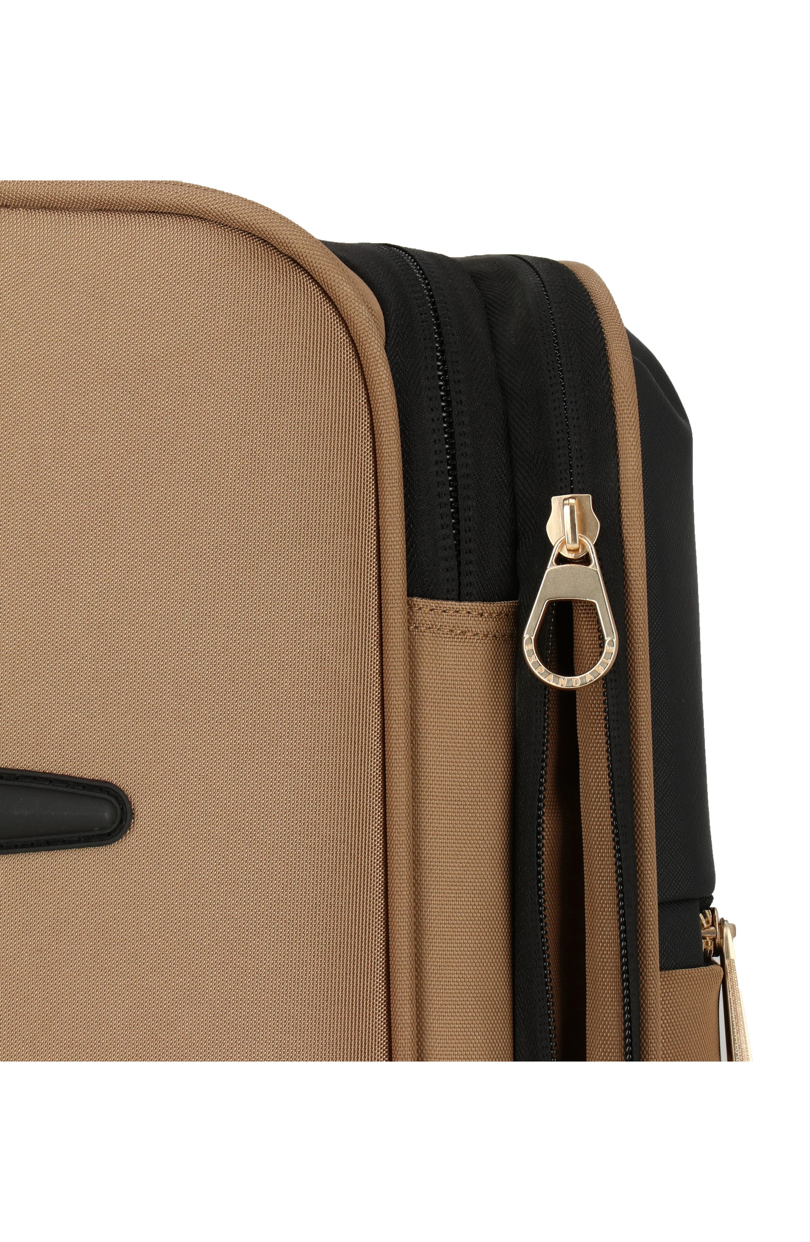 Ted Baker Chevron Quilt 3-Piece Luggage Set, Alternate, color, Brown