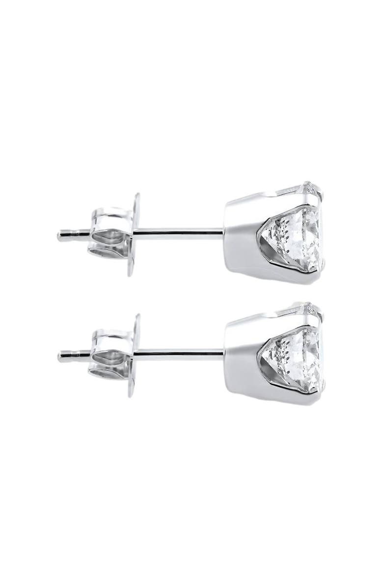 Bliss Diamond VS .65ct Diamond Studs 14K Gold Lab Grown, Alternate, color, 14K White Gold