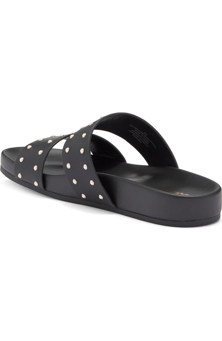 Abound Arleth Faux Pearl Slide Sandal, Alternate, color, Black