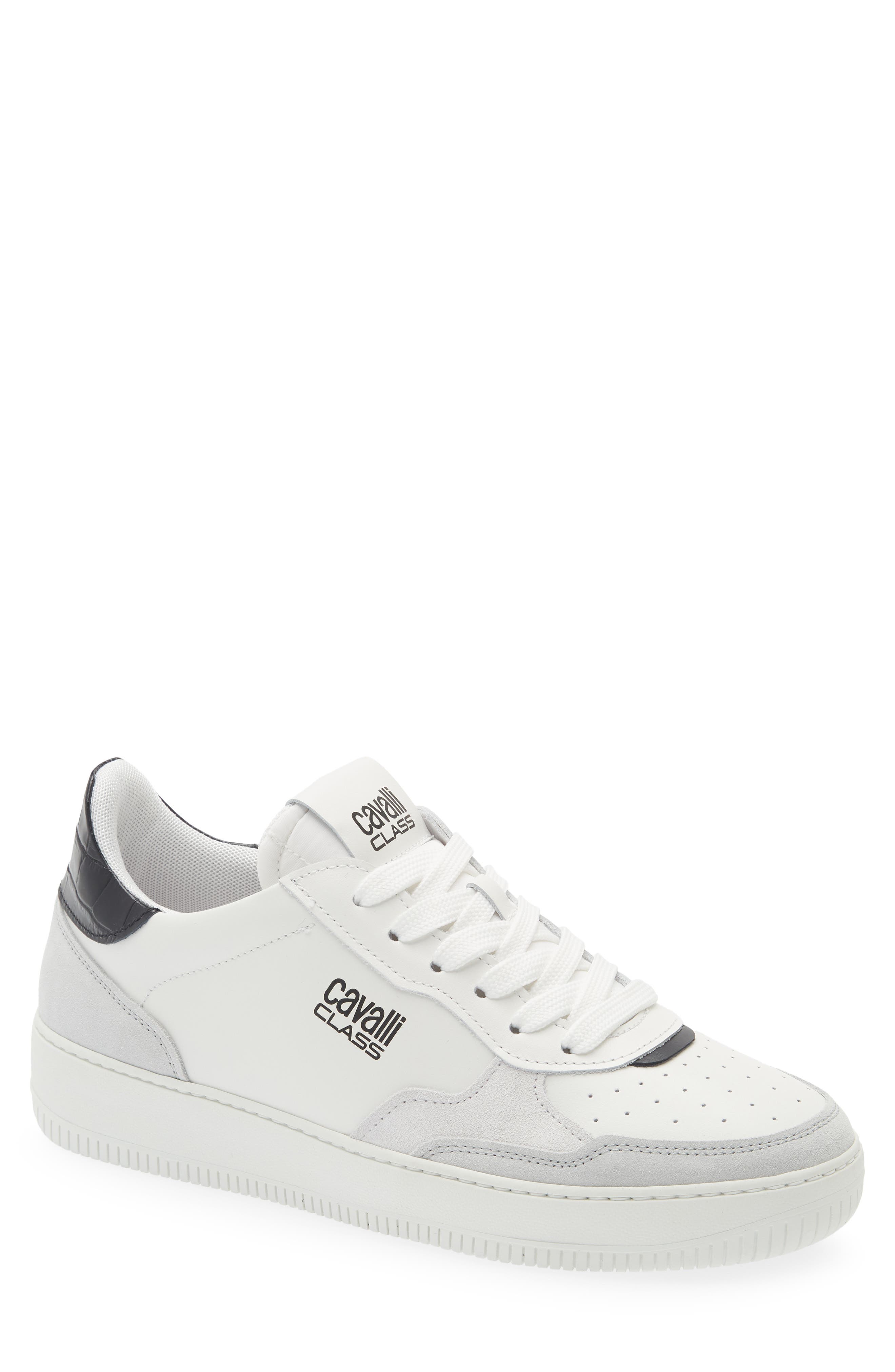 Roberto Cavalli Logo Low Top Sneaker