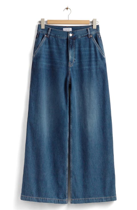 High Waist Wide Leg Jeans