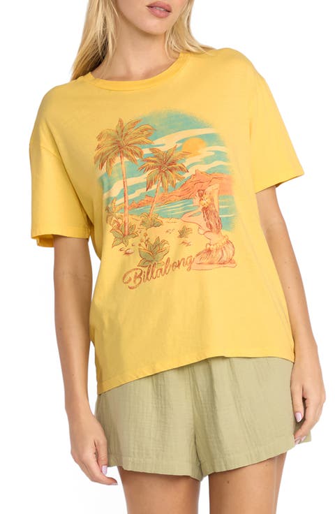 Trouble in Paradise Oversize Graphic T-Shirt
