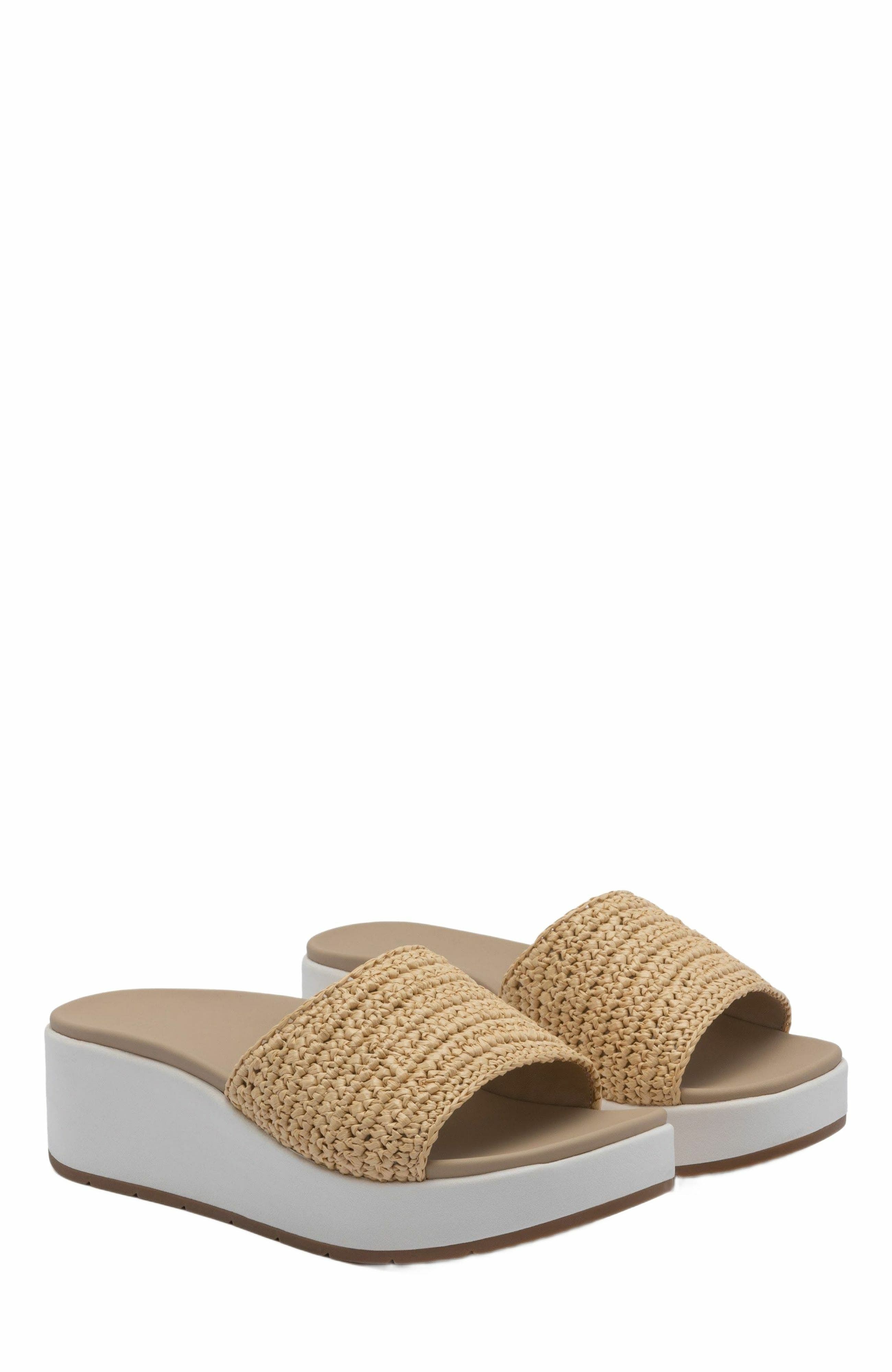 Solstice Slide, Alternate, color, Raffia - Regular