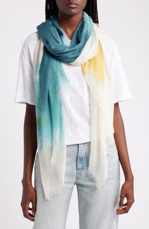 Print Modal & Silk Scarf