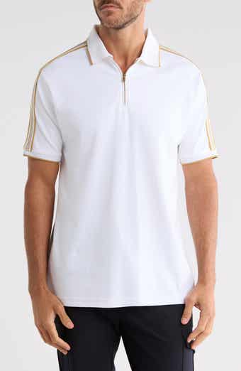 Tipped Zip Polo