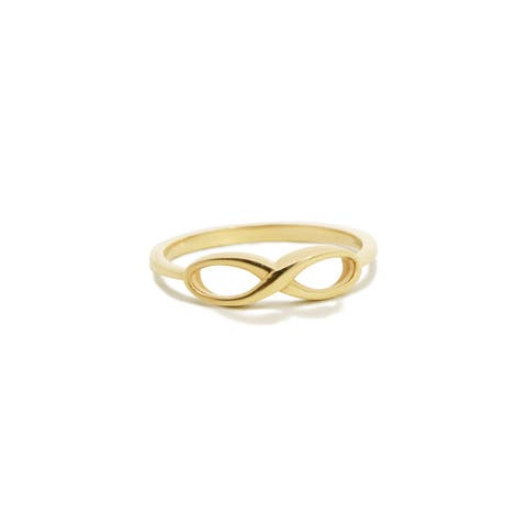 Gold Infinity Ring