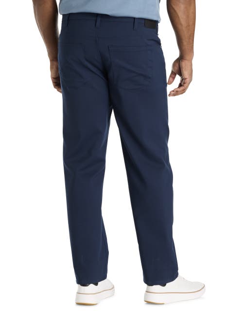 Perry Ellis Big & Tall 5-pocket Stretch Chino Pants