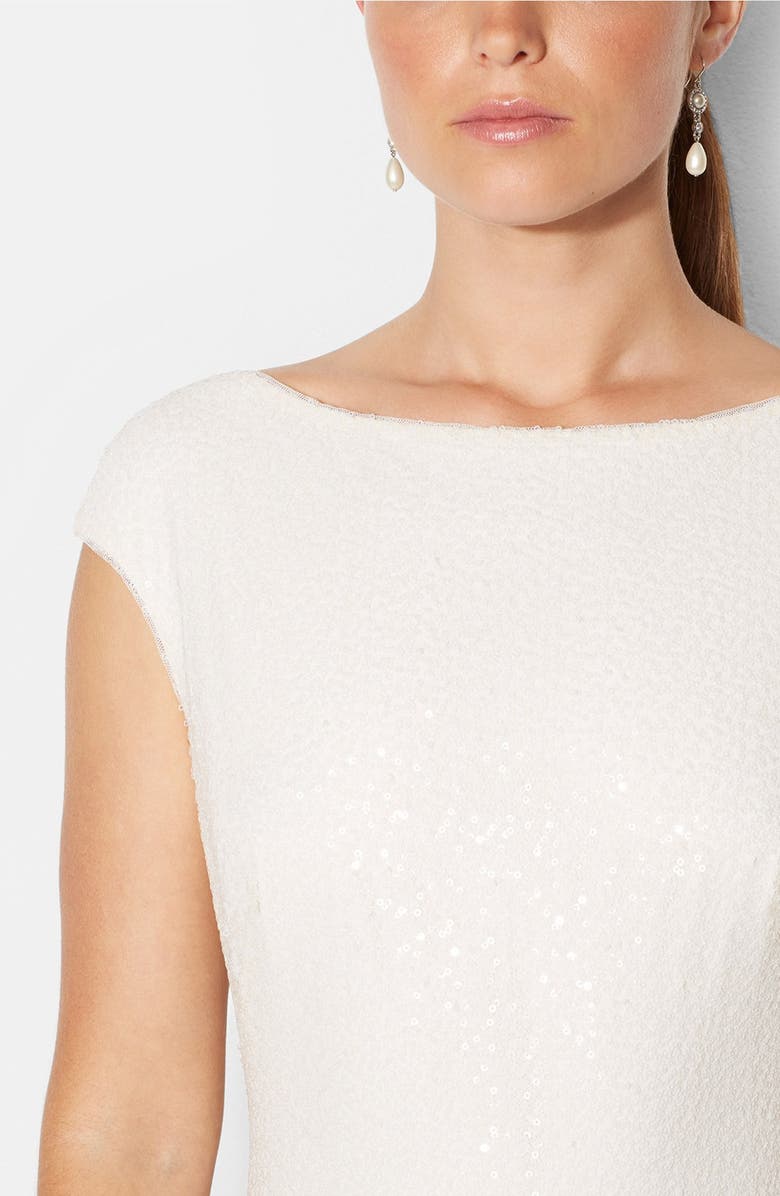 Lauren Ralph Lauren Sequin Jersey Gown, Alternate, color,
