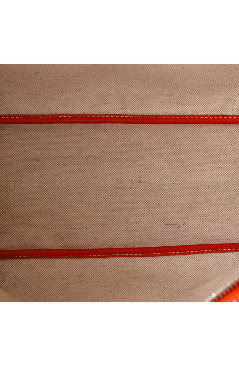 Pre-Owned Goyard Grenadine Hobo Coated Canvas with Leather, Alternate, color, Orange