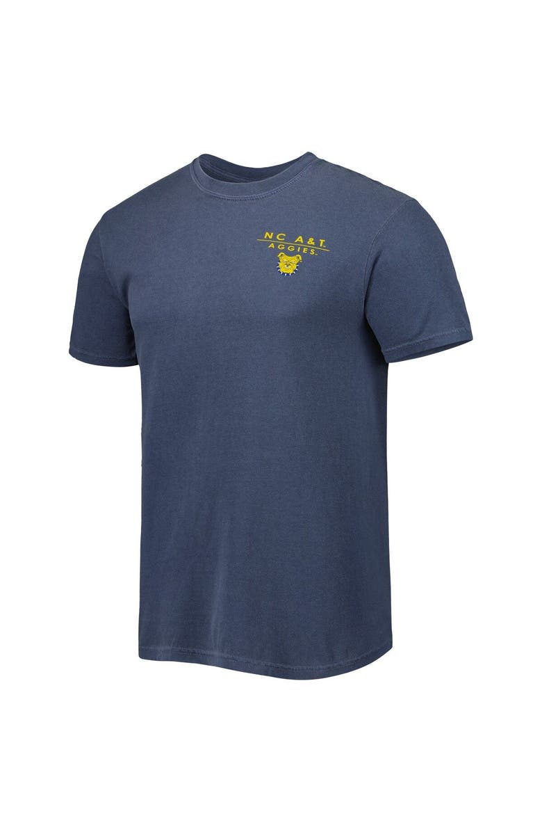 IMAGE ONE Men's Navy North Carolina A&T Aggies Landscape Shield T-Shirt, Alternate, color, 