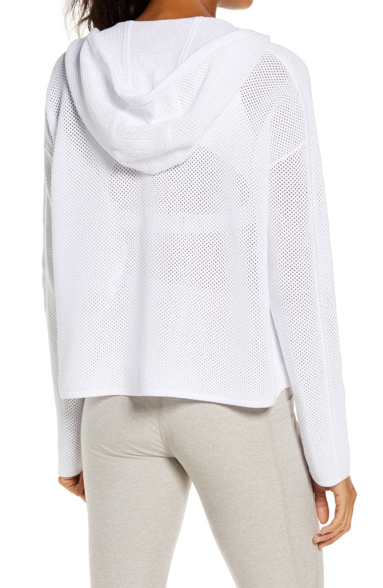 Sweaty Betty Moto Mesh Zip Hoodie, Alternate, color,