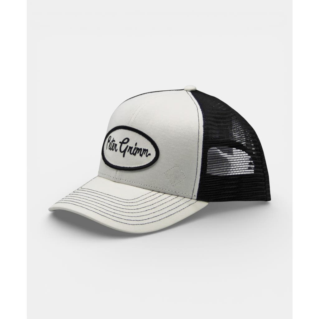 Peter Grimm Vintage Trucker Cap In White