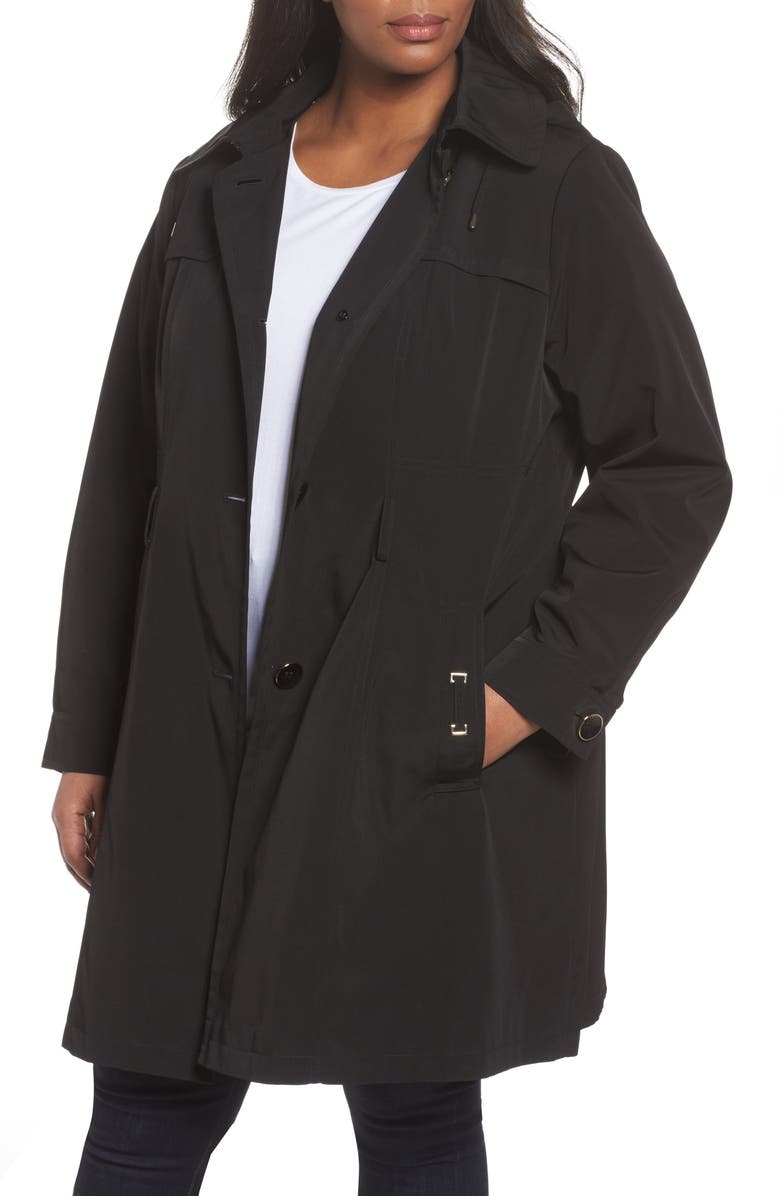 Gallery Belted Trench Raincoat, Alternate, color,