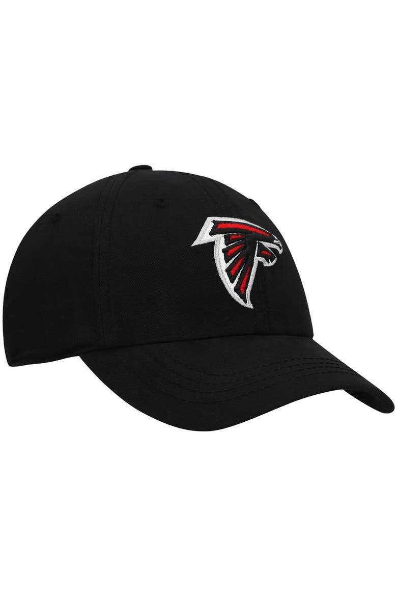 Women's '47 Black Atlanta Falcons Miata Clean Up Primary Adjustable Hat, Alternate, color, Black