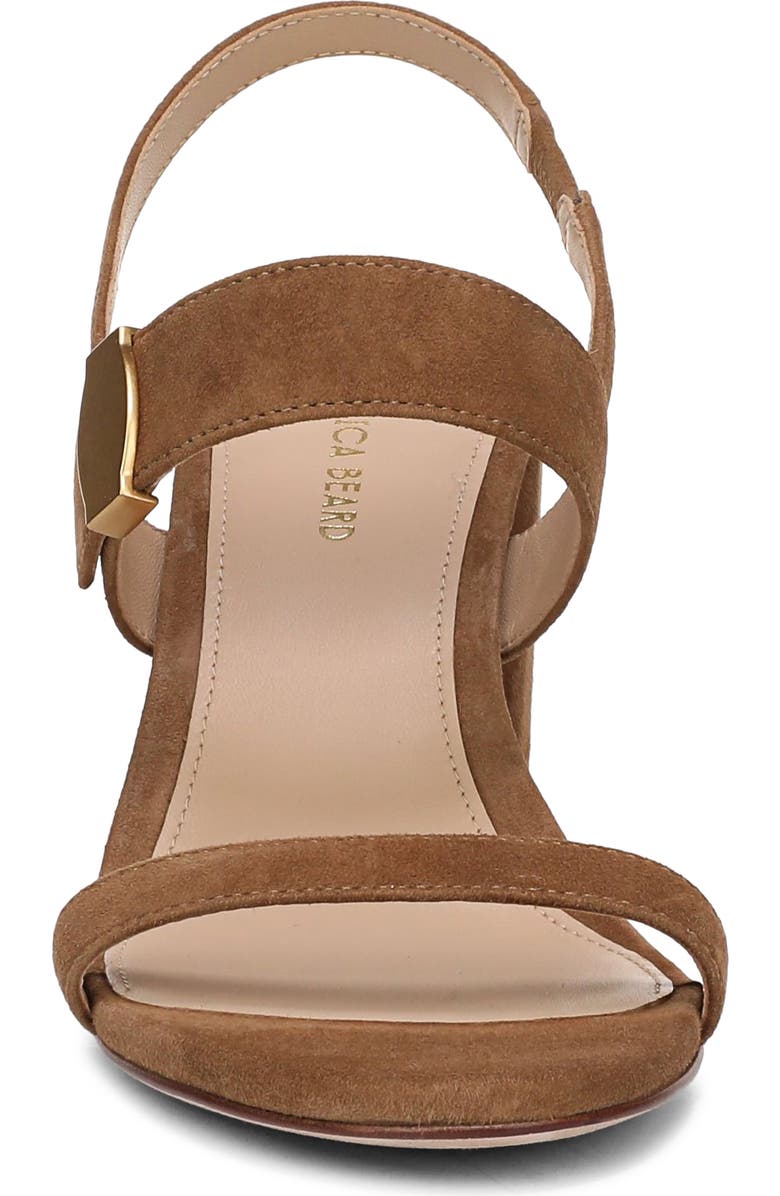 Veronica Beard Genetta Slingback Sandal, Alternate, color, Chestnut