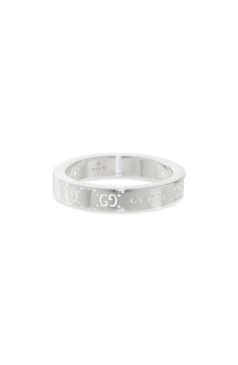 Gucci Signature Band Ring, Main, color, 