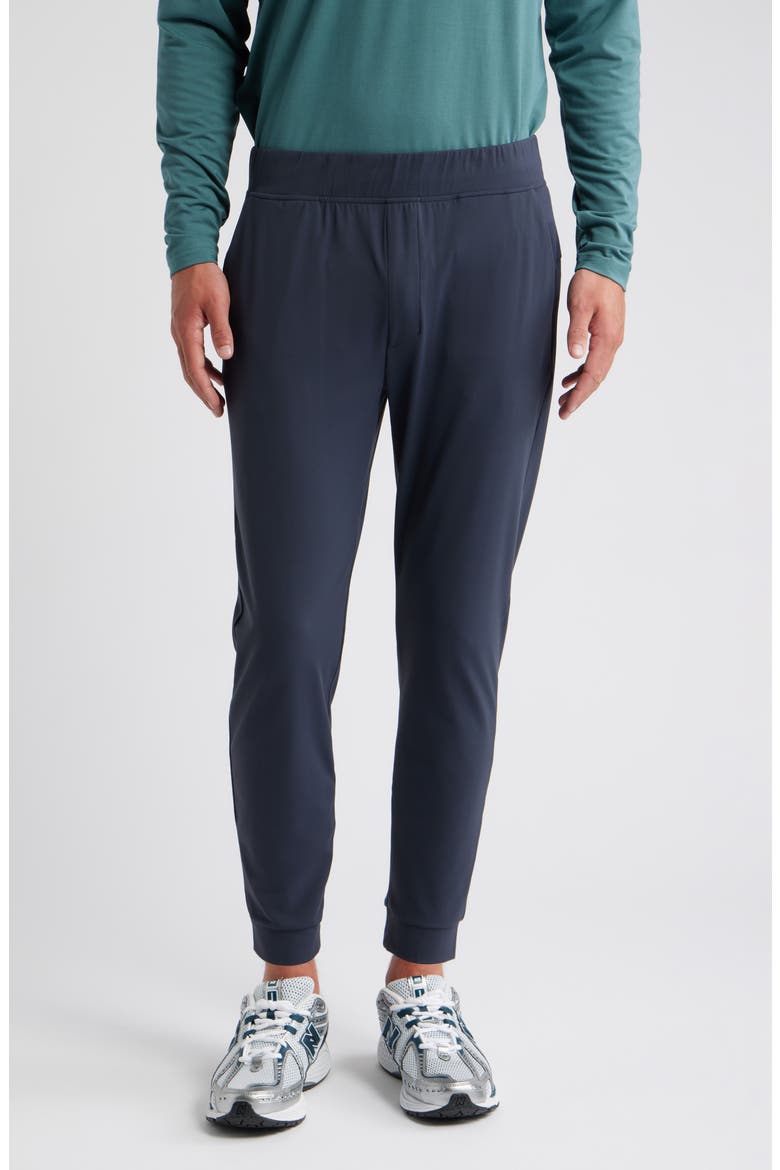 High Mile Stretch Nylon Joggers, Main, color, DEEP NAVY