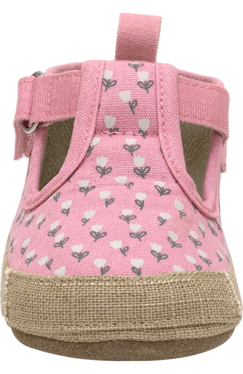 Robeez<sup>®</sup> Kids' Tulips Crib Shoes, Alternate, color, Pink