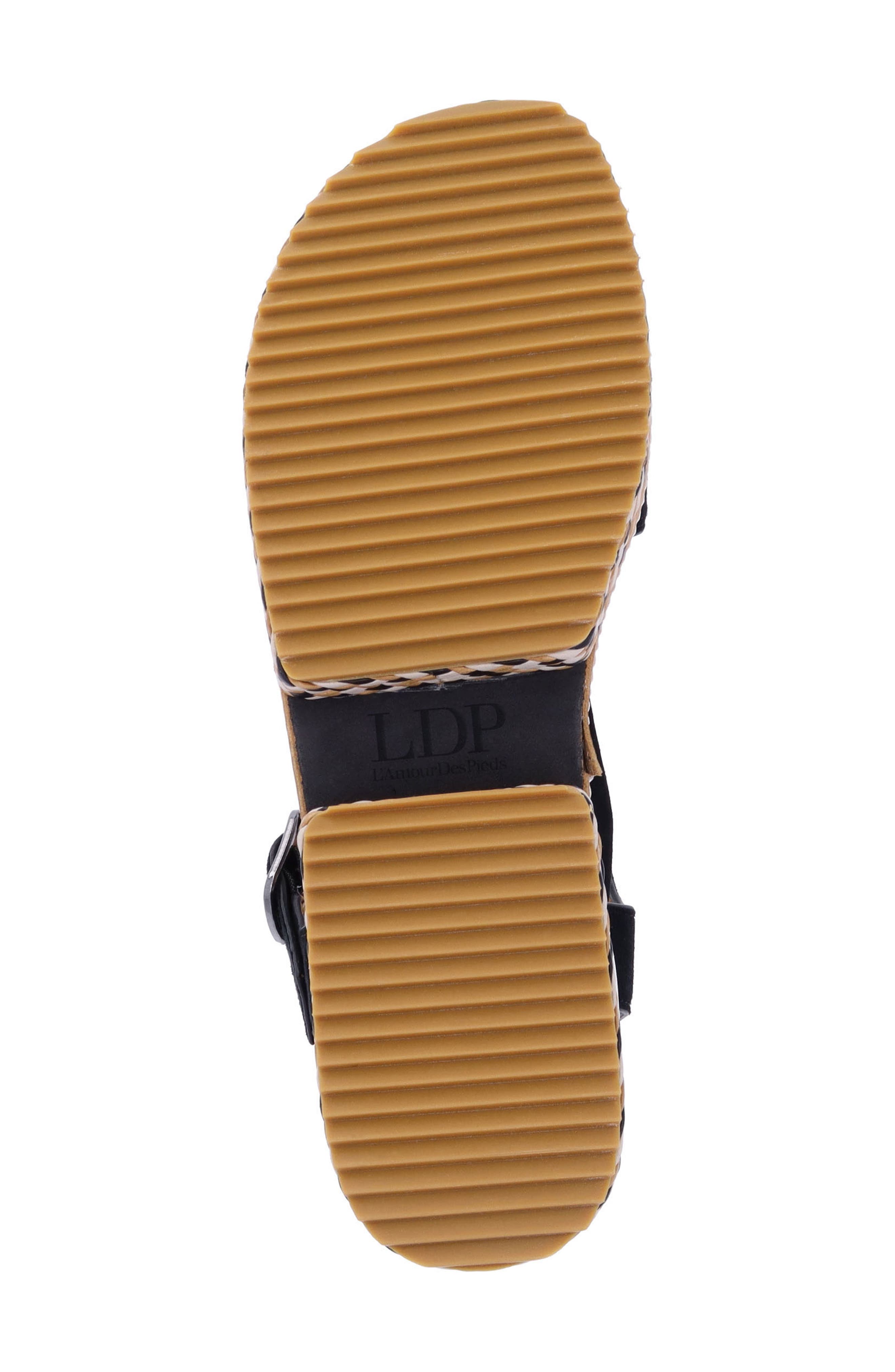 L'Amour des Pieds Dalaney Platform Sandal, Alternate, color, 