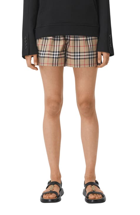 Burberry fashion shorts womens grey