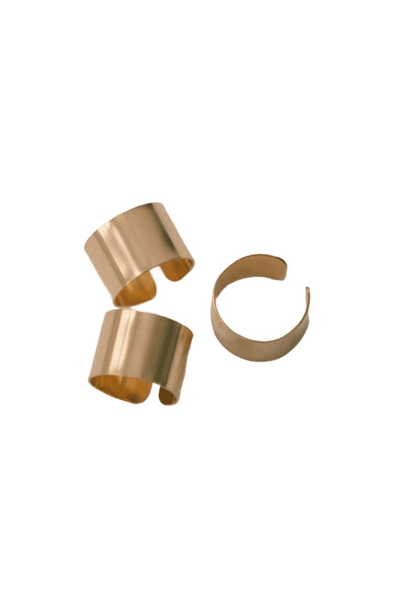 MADE BY MARY Luster Cigar Band Ring, Alternate, color, Silver