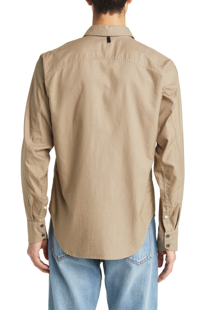 rag & bone Fit 2 Engineered Button-Up Oxford Shirt, Alternate, color, 