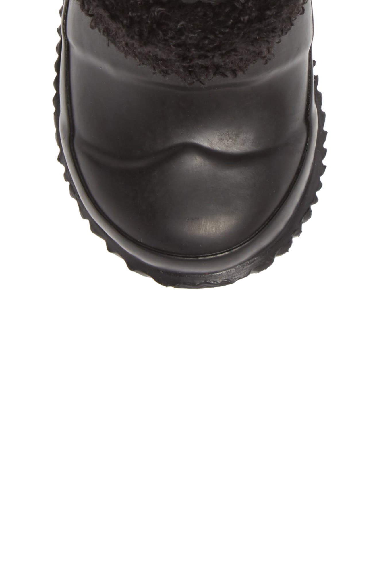 Hunter Original Faux Shearling Lined Boot, Alternate, color, 