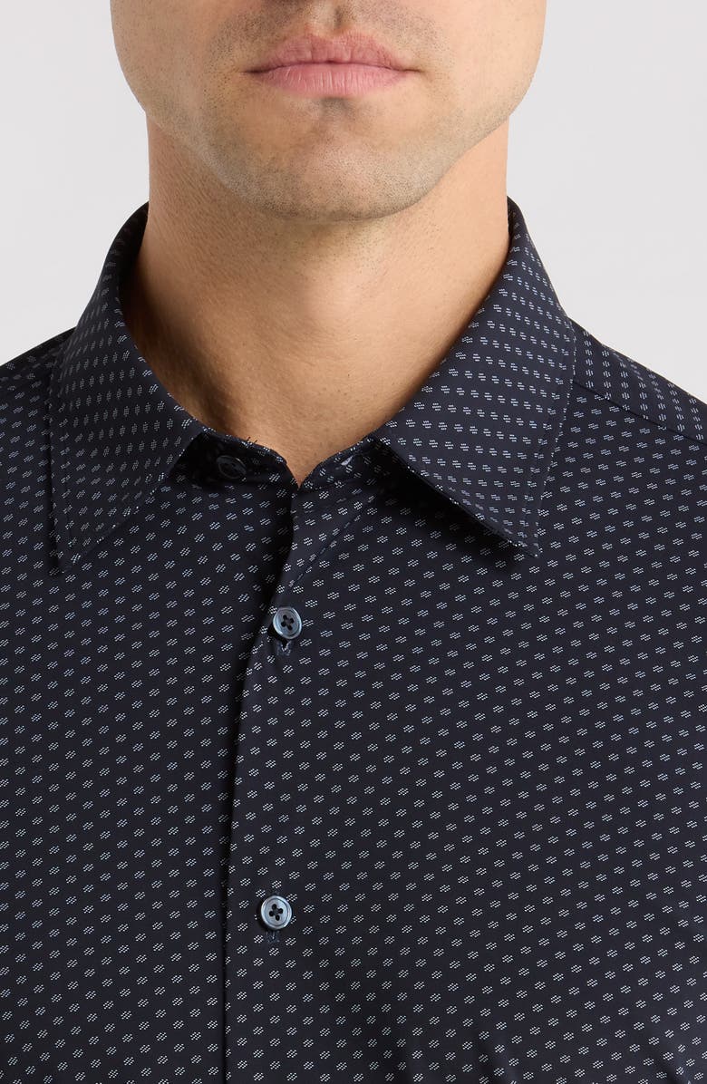 BOSS P-Liam Button-Up Shirt, Alternate, color, Dark Blue