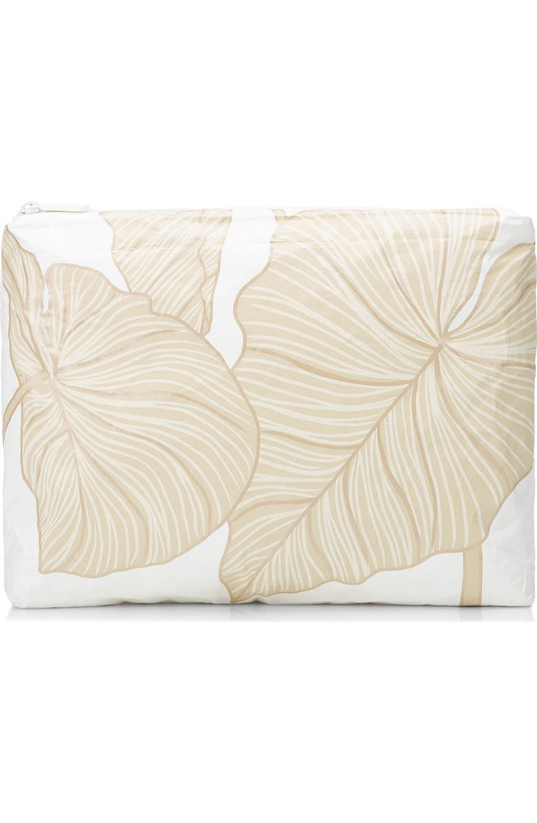 Aloha Collection Mid Launui Water Resistant Tyvek<sup>®</sup> Zip Pouch, Main, color,