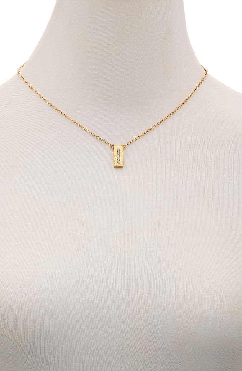 Vince Camuto Charm Pendant Necklace, Alternate, color, Gold Tone