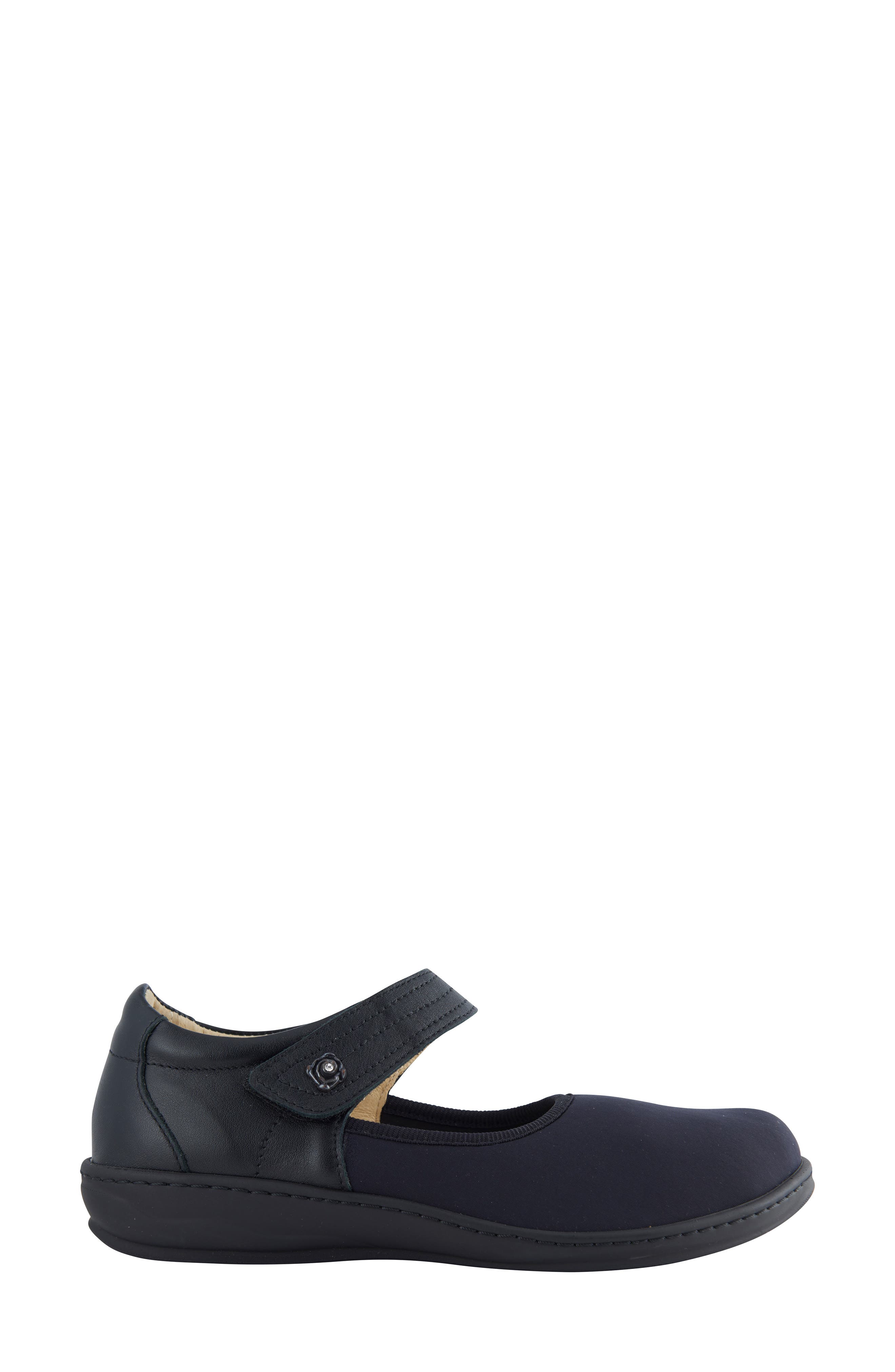 David Tate Everly Mary Jane Flat, Alternate, color, Black