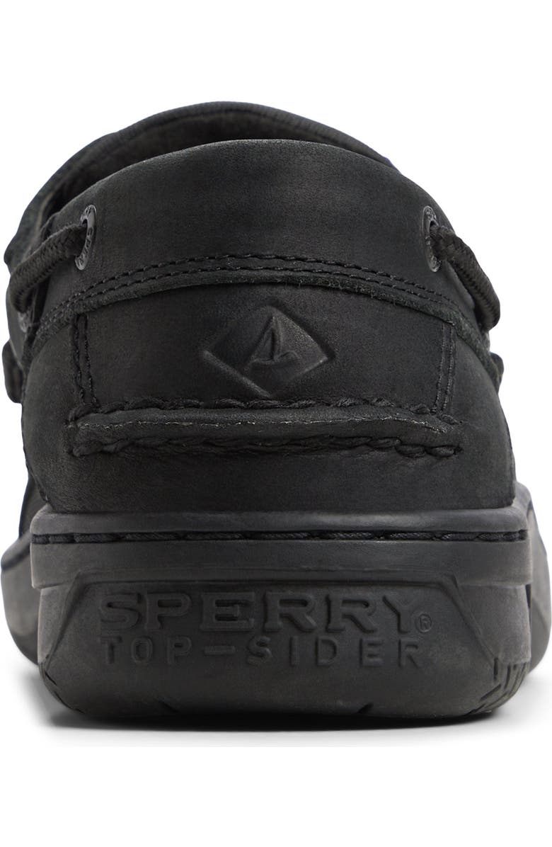 Sperry Billfish<sup>™</sup> 3-Eye Boat Shoe, Alternate, color, Black